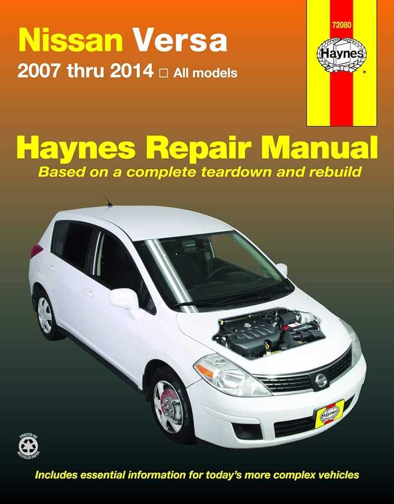 2014 nissan versa note repair manual