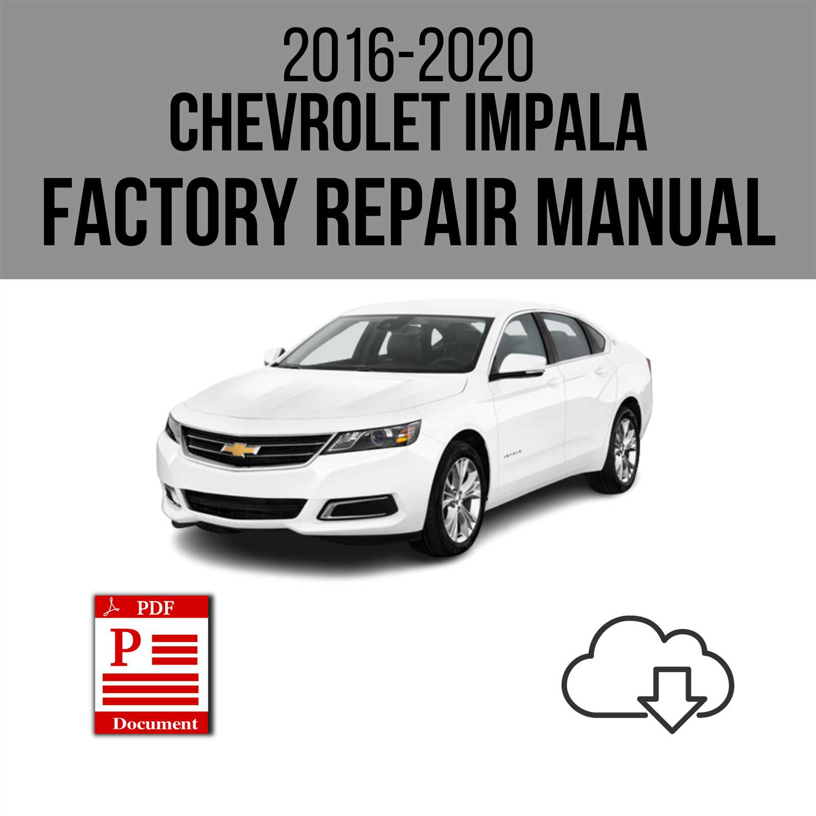 2015 chevy impala repair manual