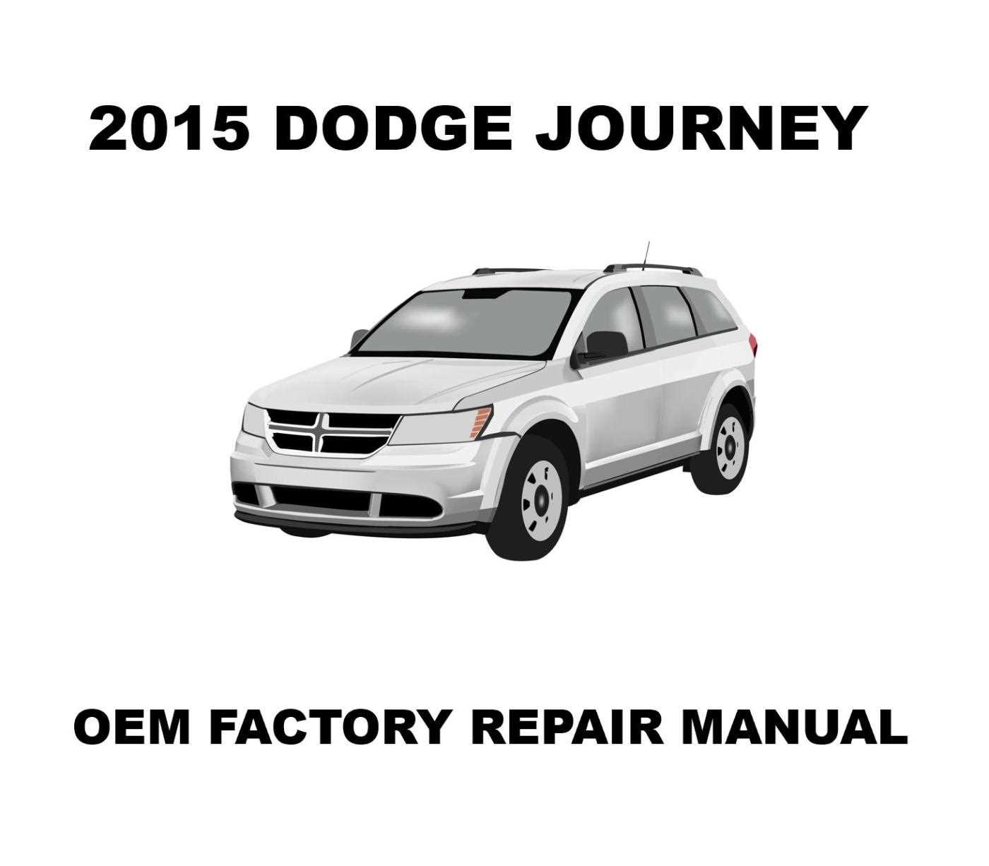 2015 dodge journey repair manual