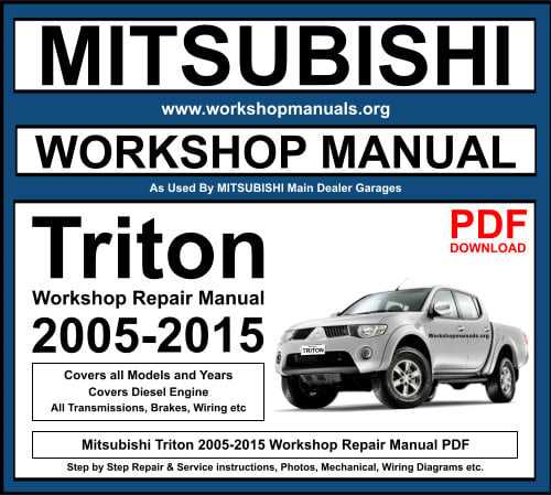 2015 mitsubishi outlander repair manual