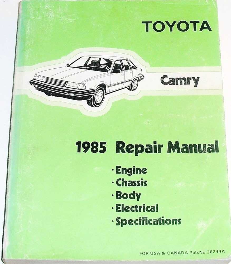 2015 toyota camry repair manual