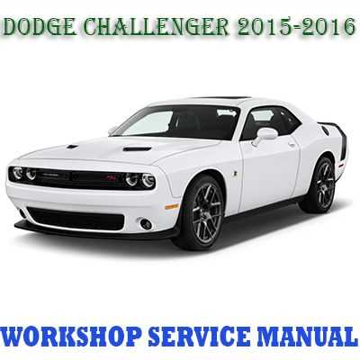 2015 dodge challenger repair manual