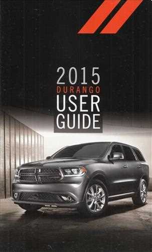 2015 dodge durango repair manual