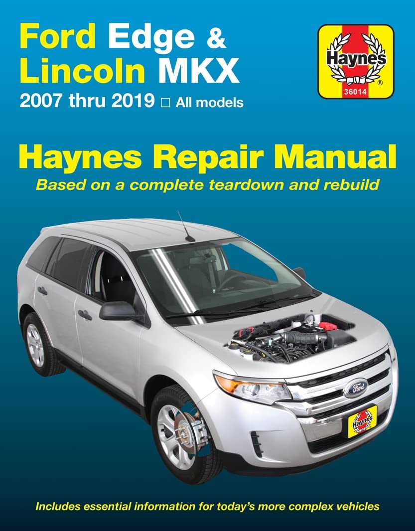 2015 ford edge repair manual