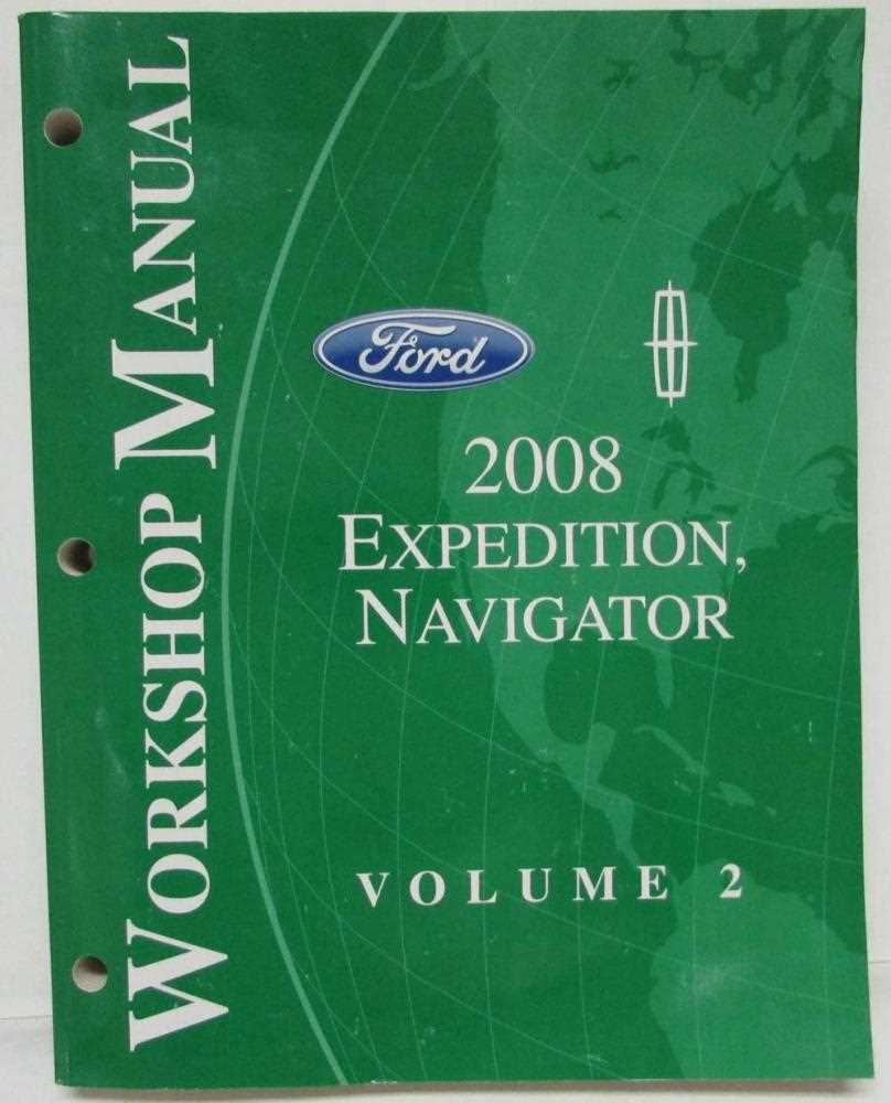 2015 ford expedition repair manual