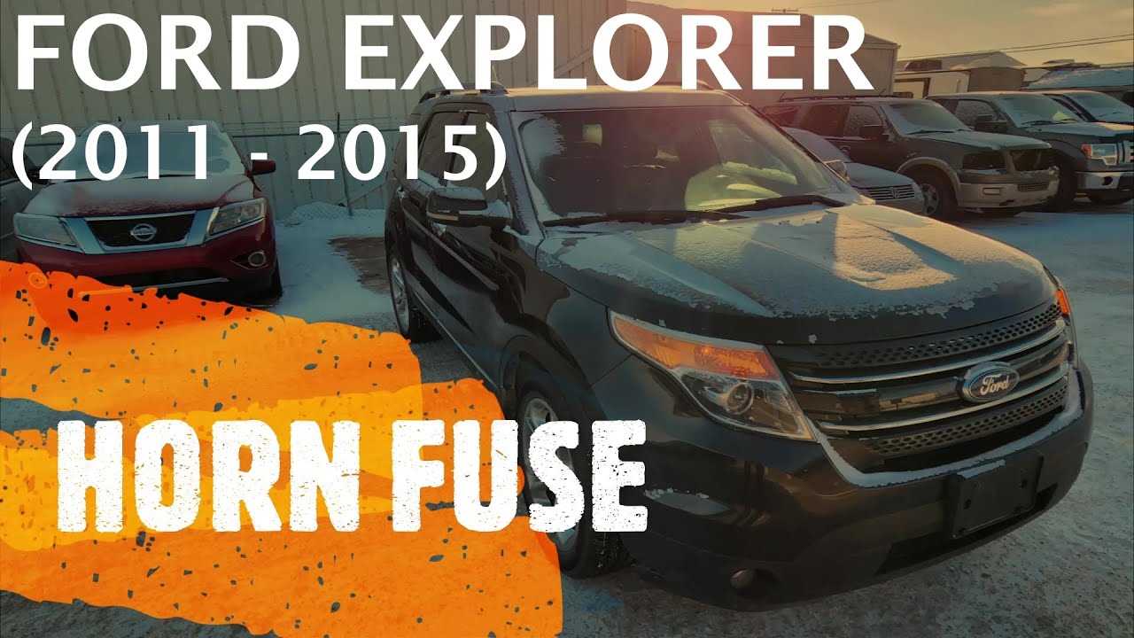 2015 ford explorer repair manual