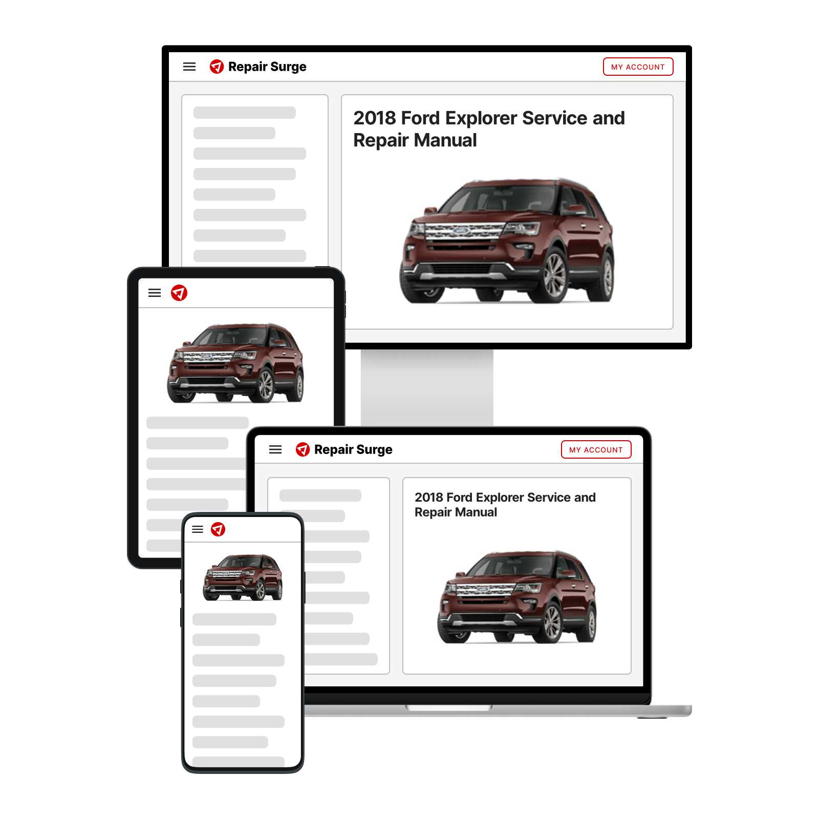 2015 ford explorer repair manual