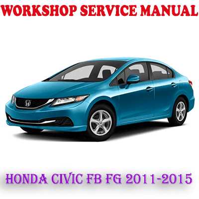 2015 honda fit repair manual