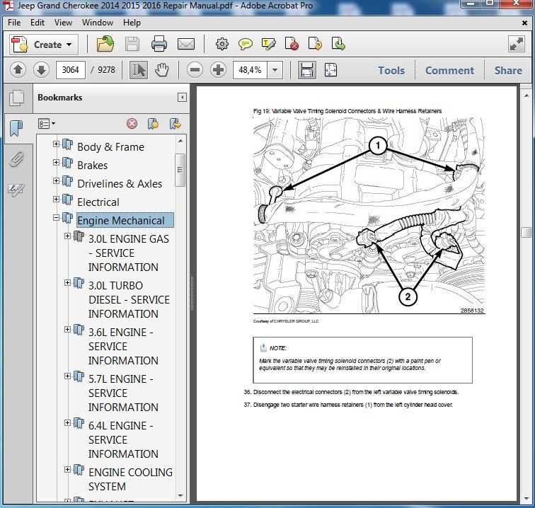 2015 jeep grand cherokee repair manual