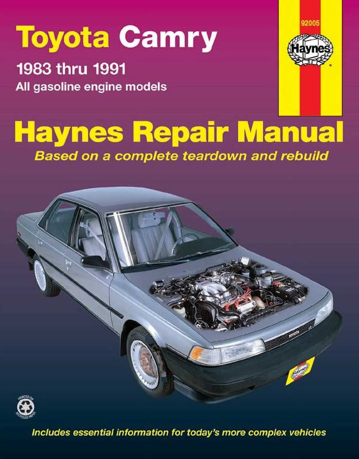 2015 toyota camry repair manual