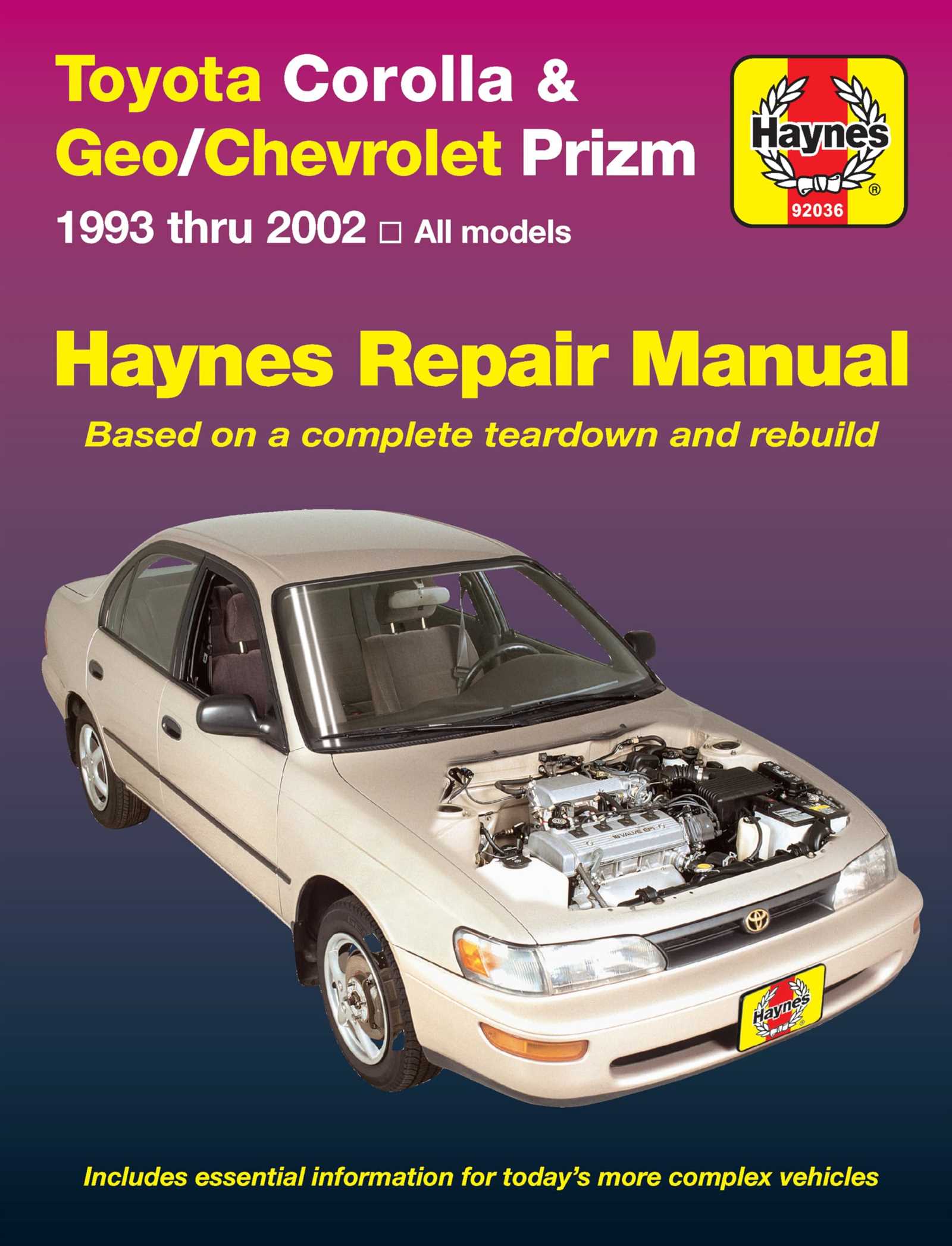 2015 toyota corolla repair manual