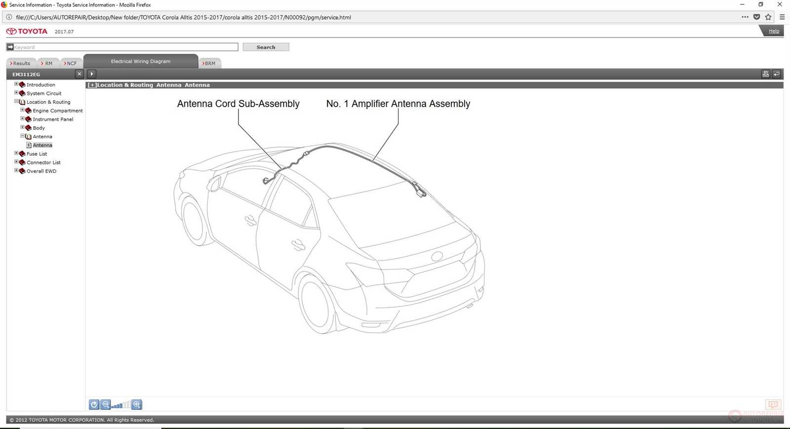 2015 toyota corolla repair manual