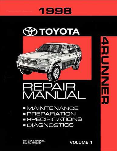 2016 4runner repair manual