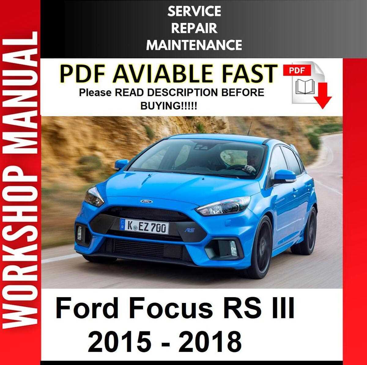 2016 ford focus repair manual