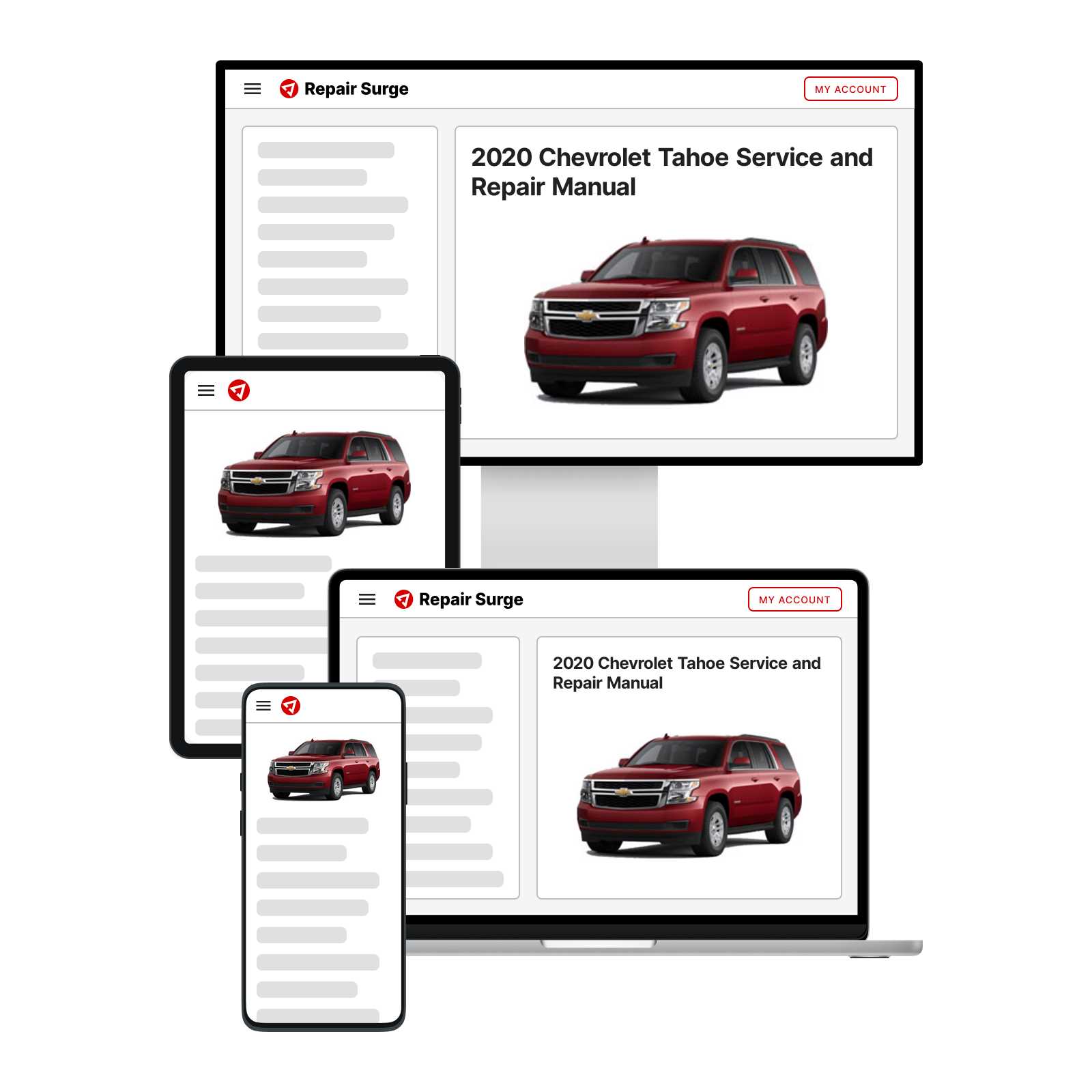 2016 chevy tahoe repair manual