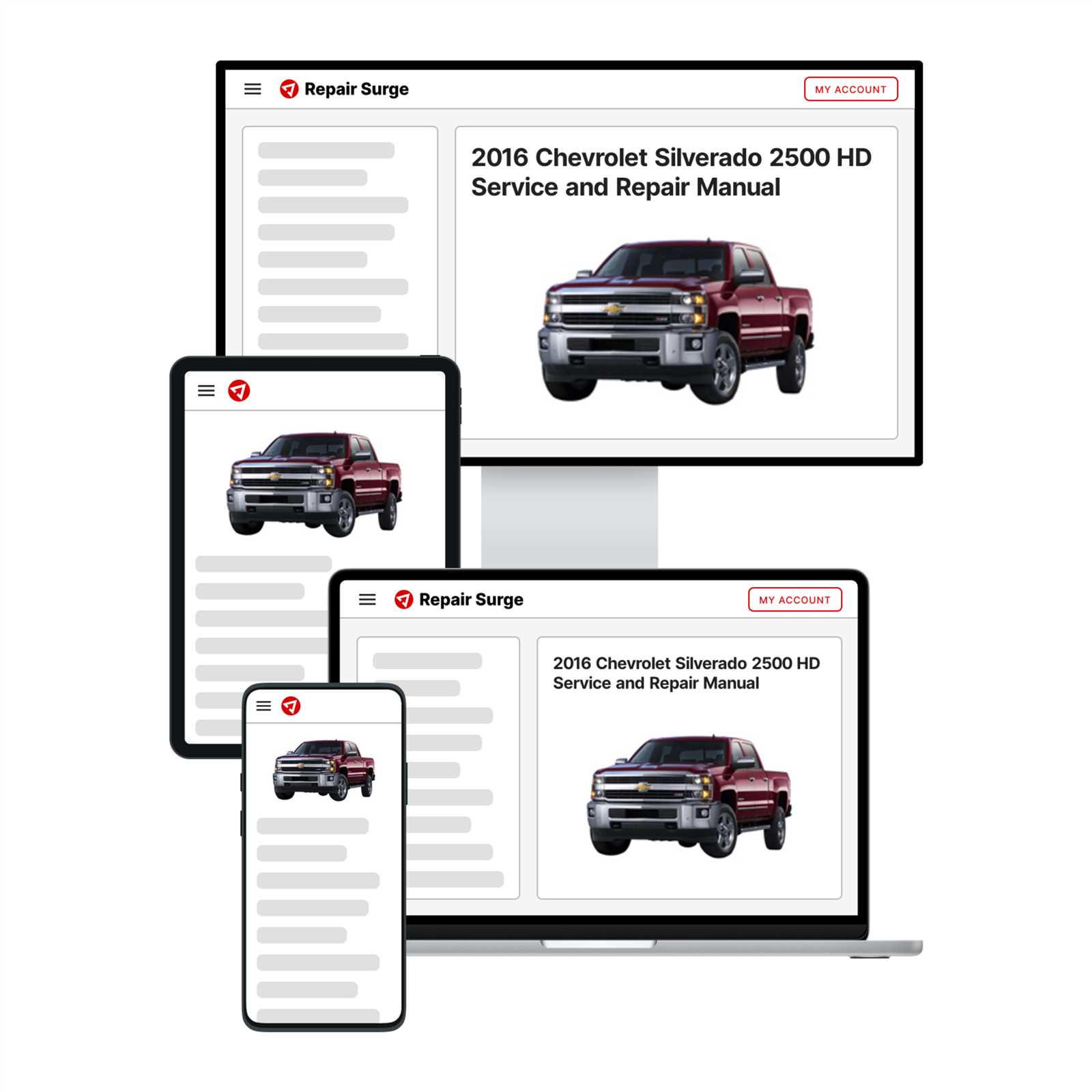 2016 chevy tahoe repair manual