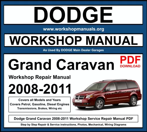 2016 dodge grand caravan repair manual