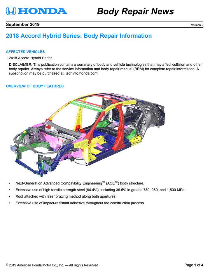 2016 honda accord repair manual