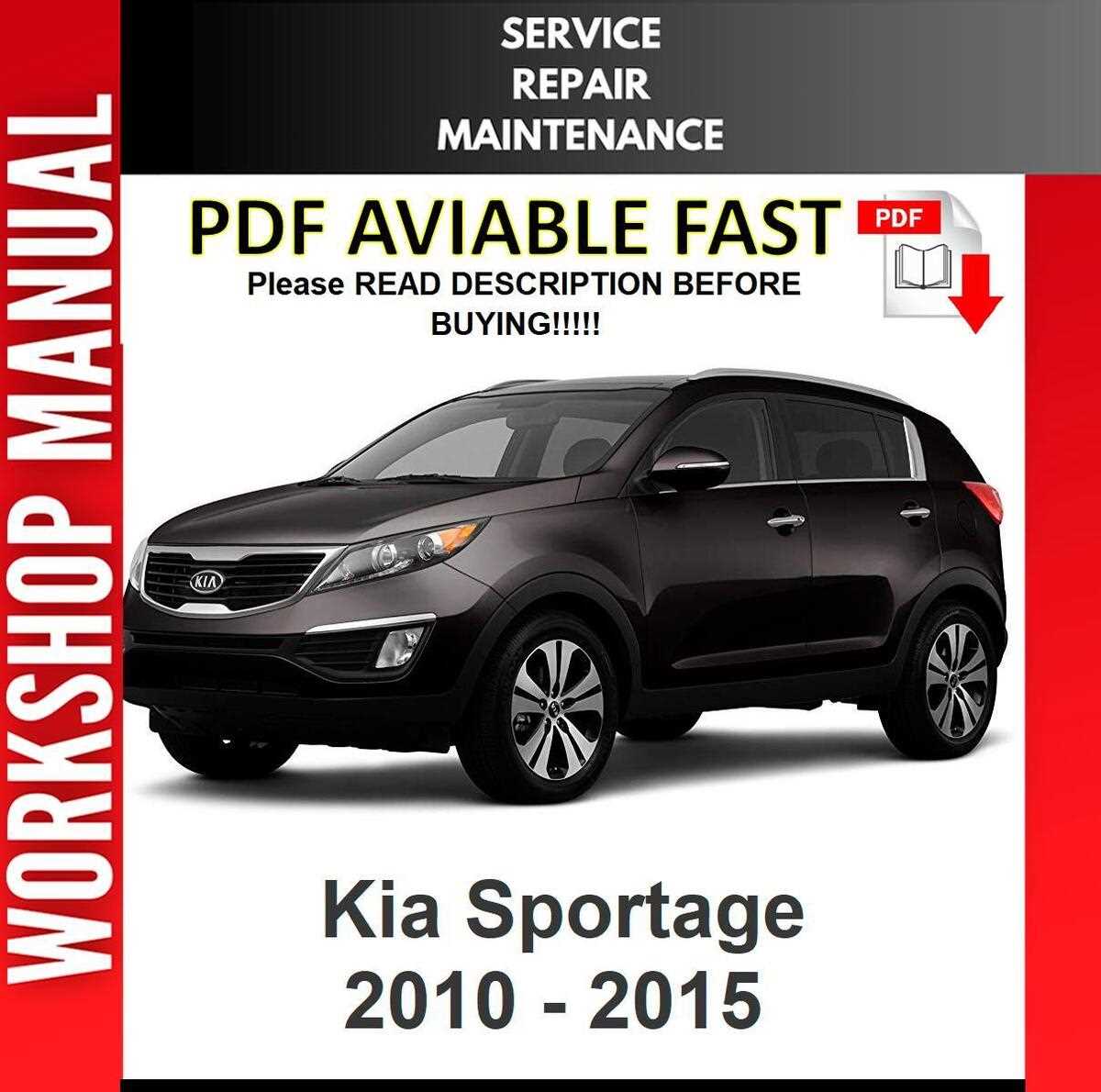 2017 kia sportage repair manual