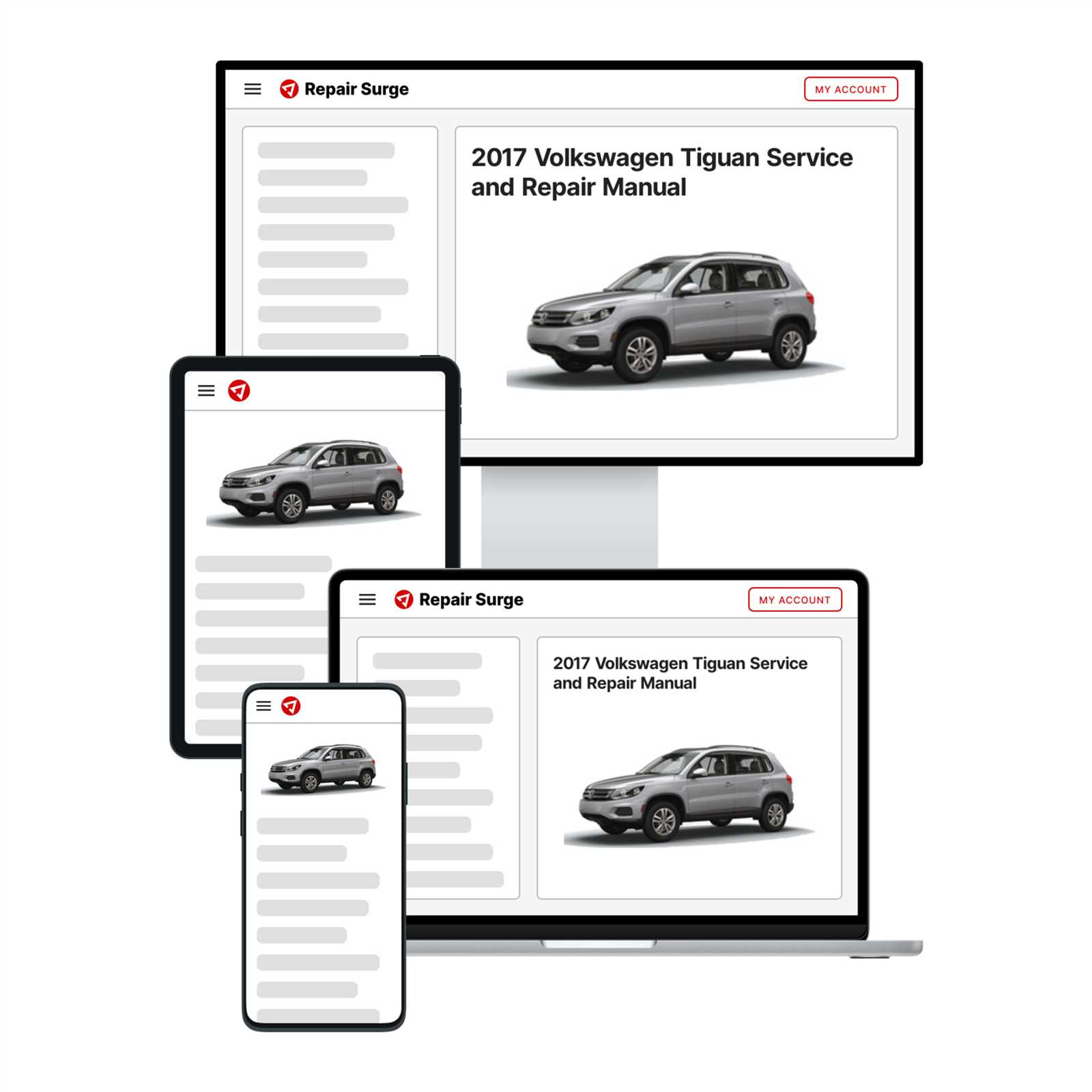 2017 vw tiguan repair manual