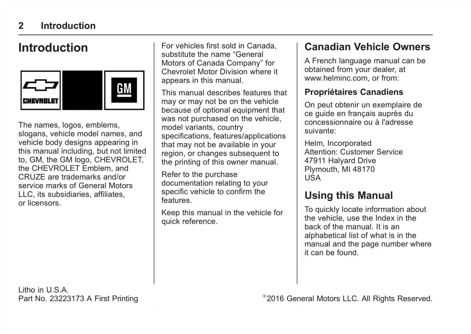 2017 chevy cruze repair manual