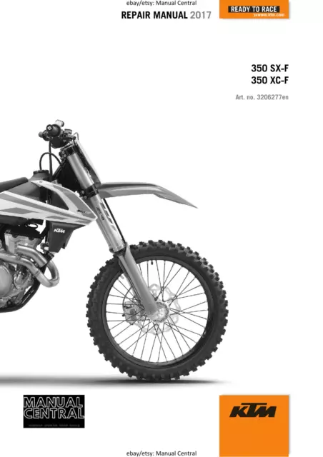 2017 ktm 350 sxf repair manual