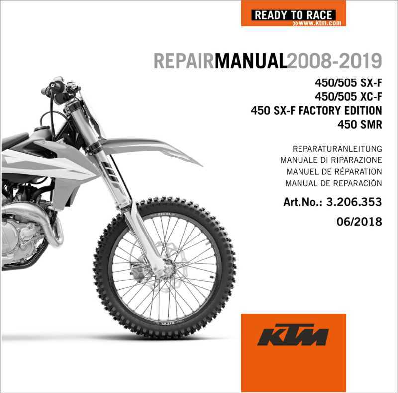 2017 ktm repair manual