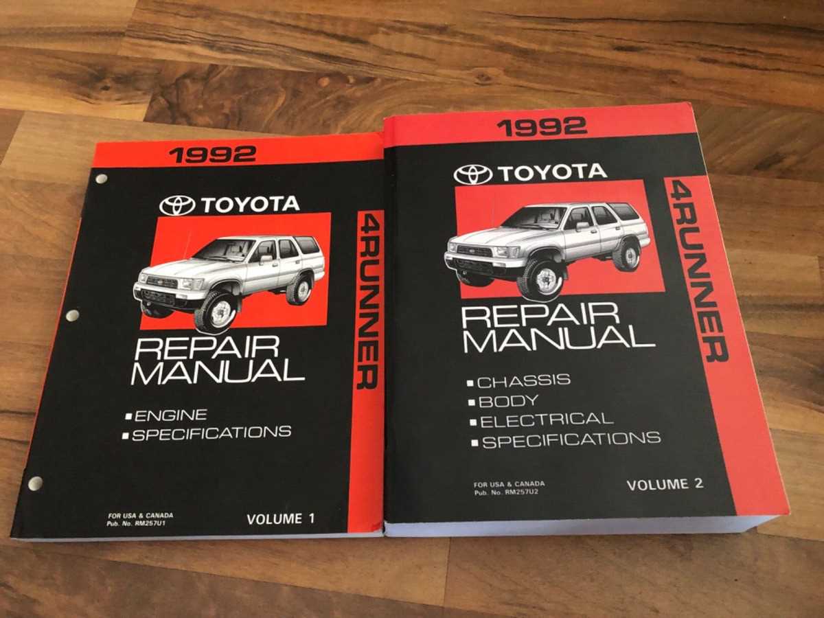 2018 toyota 4runner repair manual