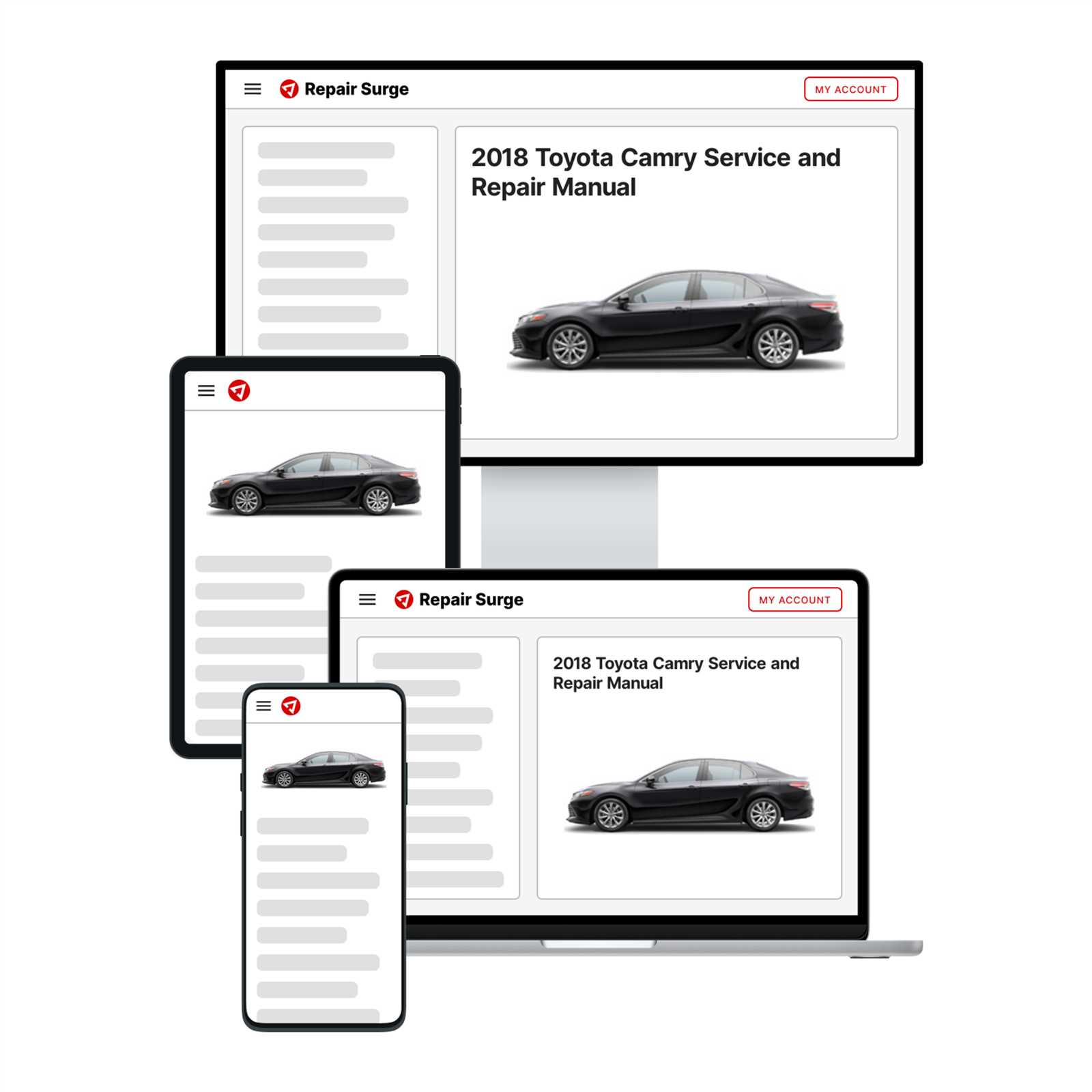 2018 camry repair manual