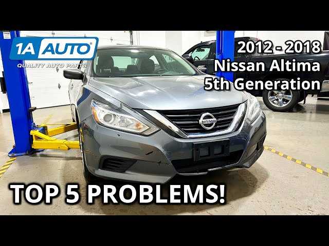 2018 nissan altima repair manual