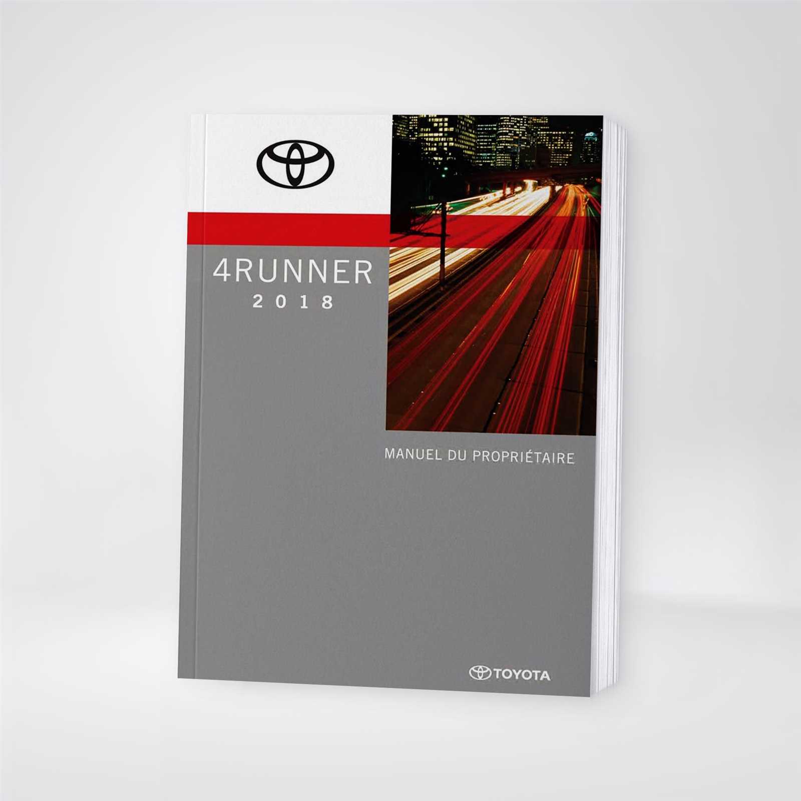 2018 toyota 4runner repair manual