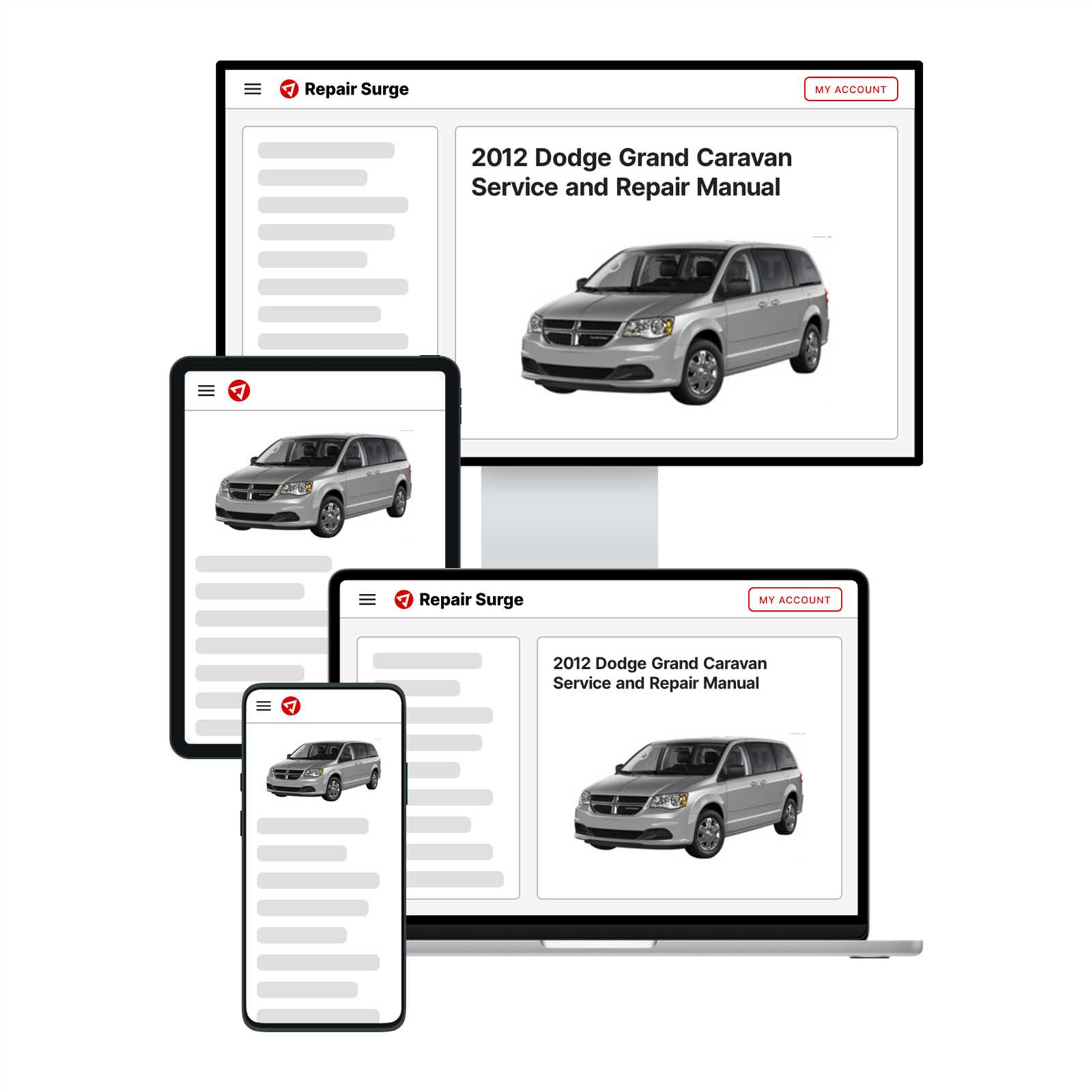 2019 dodge grand caravan repair manual