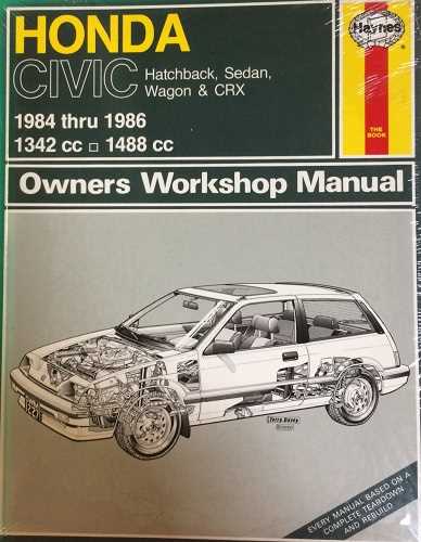 2019 honda civic repair manual