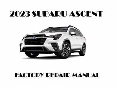 2019 subaru forester repair manual