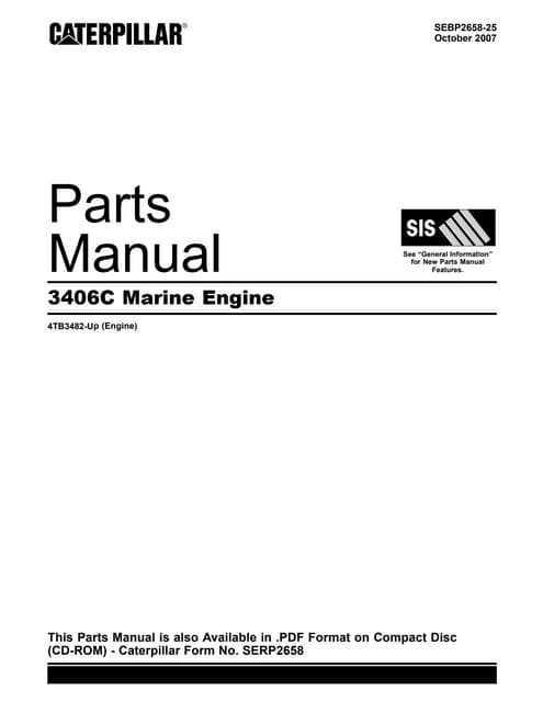 3406b cat engine repair manual