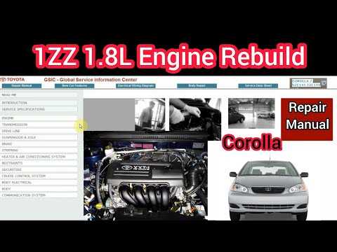 3zz engine repair manual