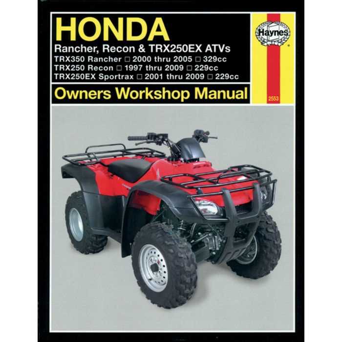 4 wheeler repair manuals