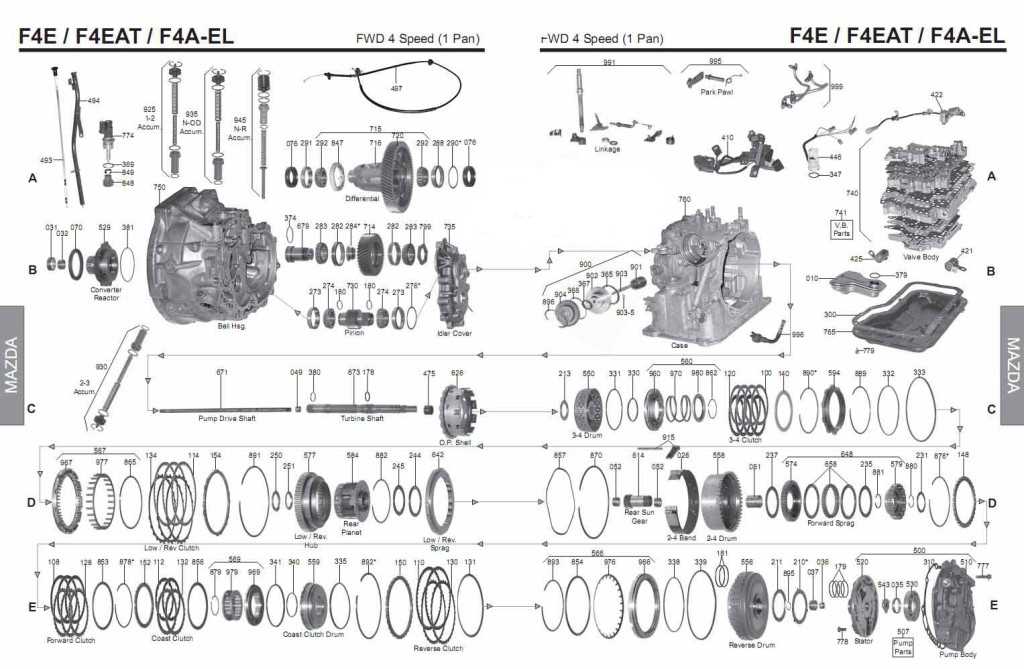 4eat transmission repair manual