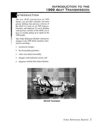 4eat transmission repair manual