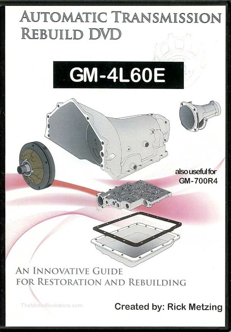 4l60e transmission repair manual