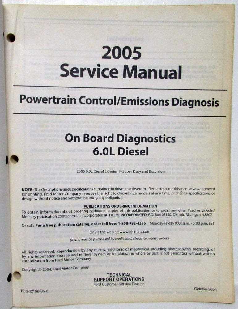 6.0 powerstroke repair manual