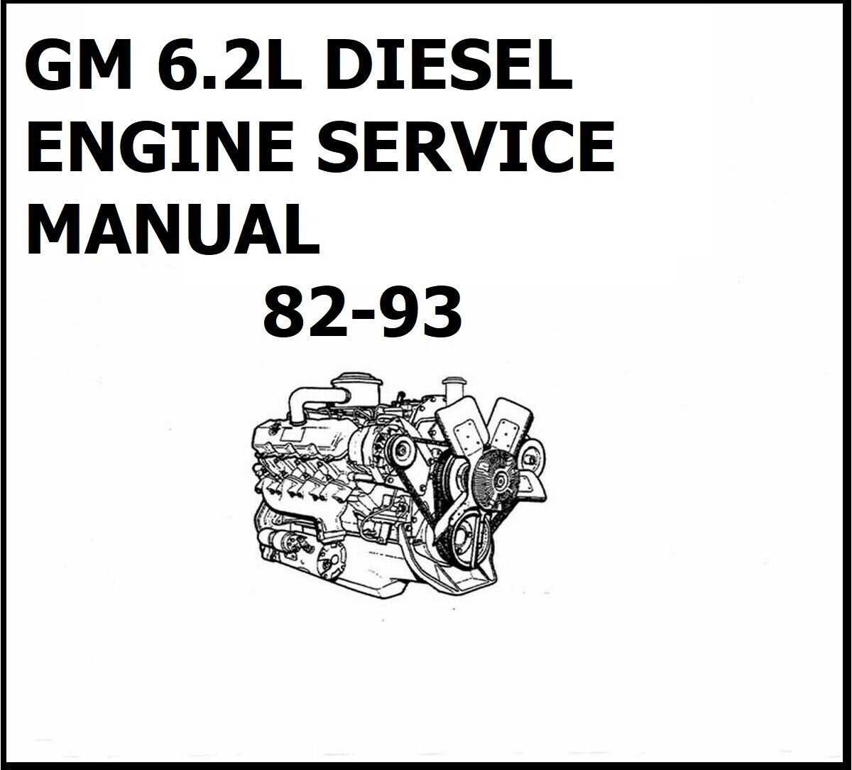 6.2 diesel repair manual