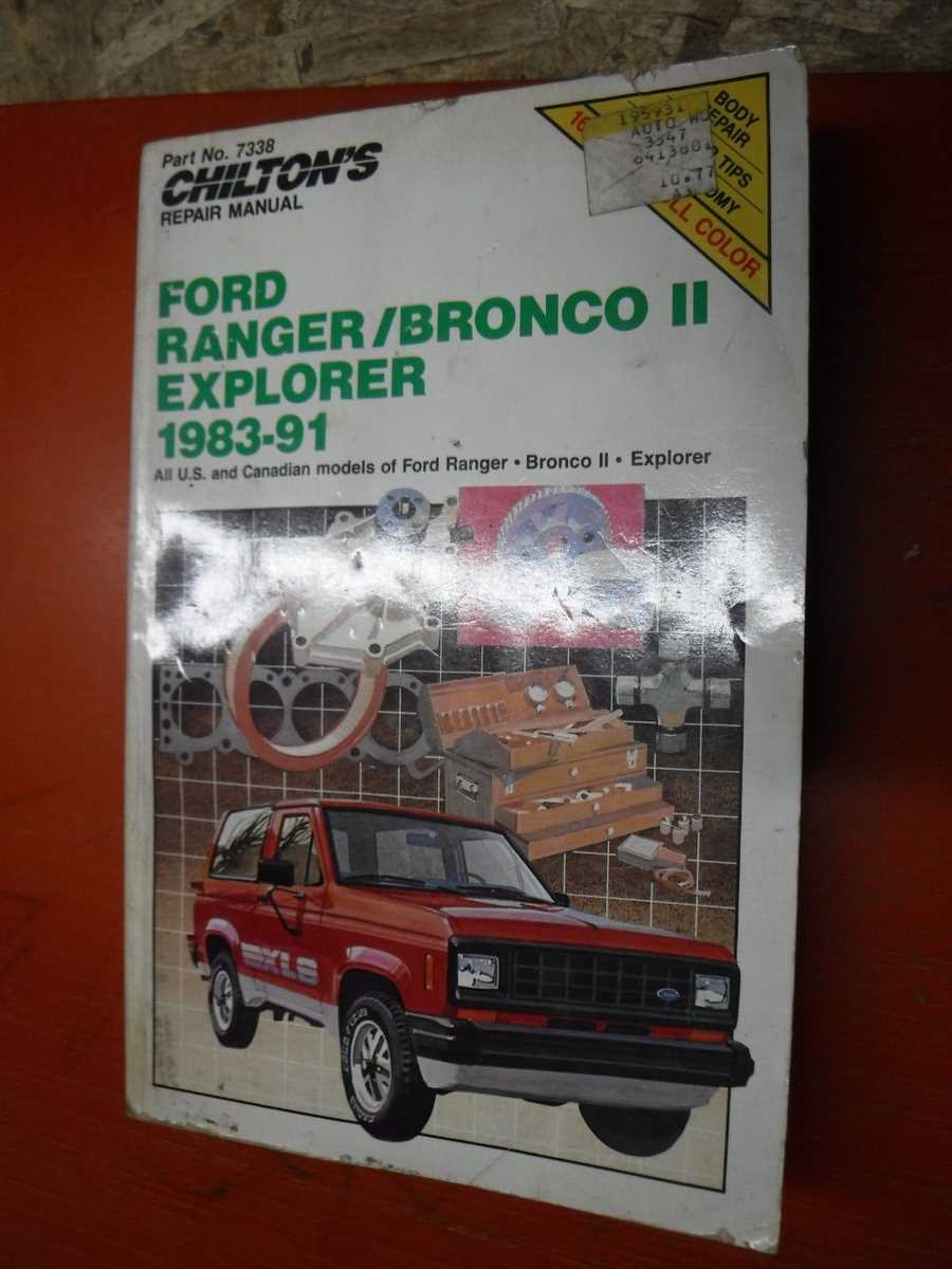 91 ford ranger repair manual