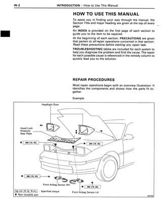 91 mr2 repair manual