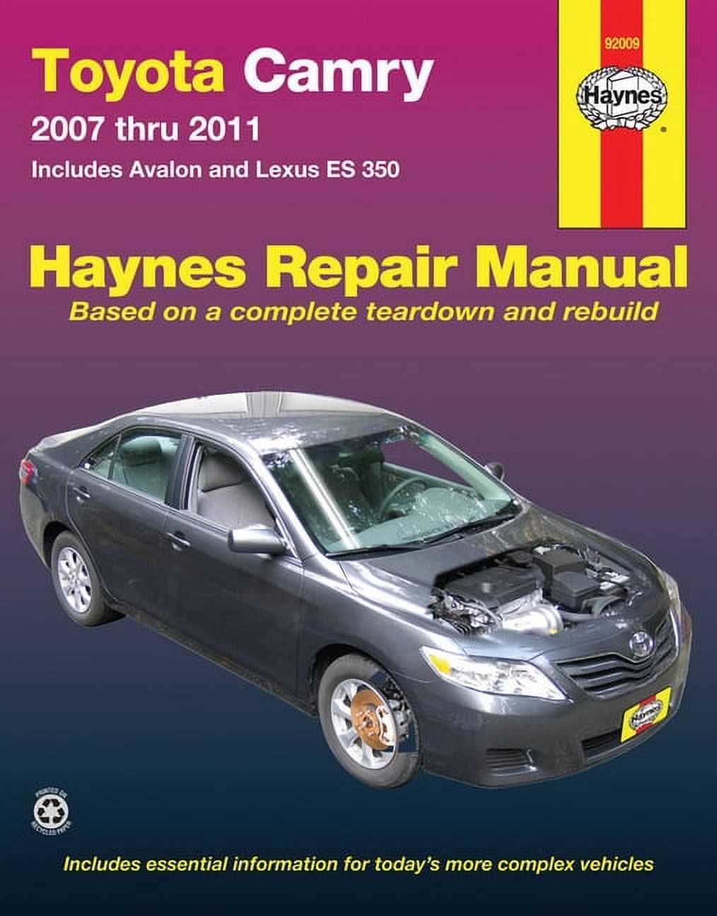 92 camry repair manual