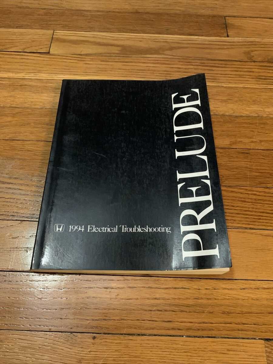 92 honda prelude repair manual