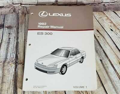 92 lexus es300 repair manual