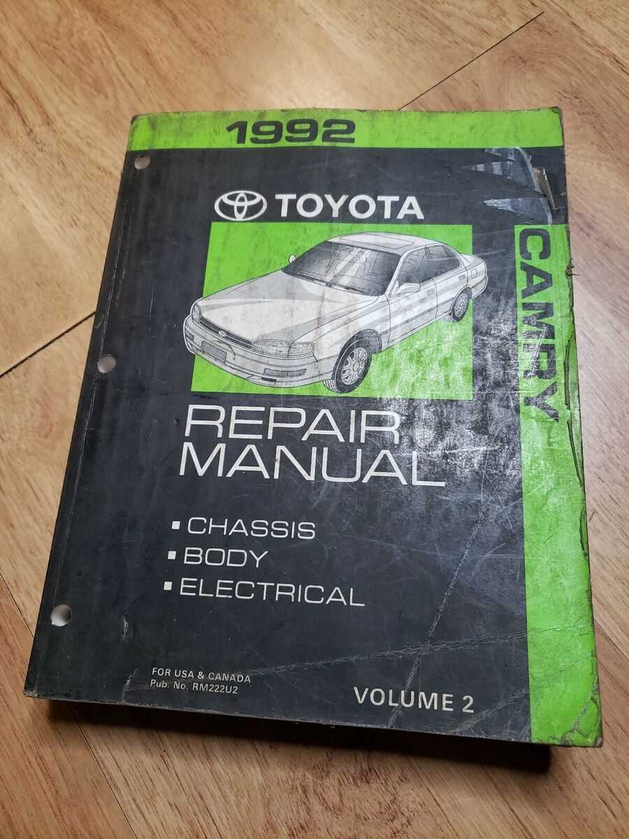 92 camry repair manual