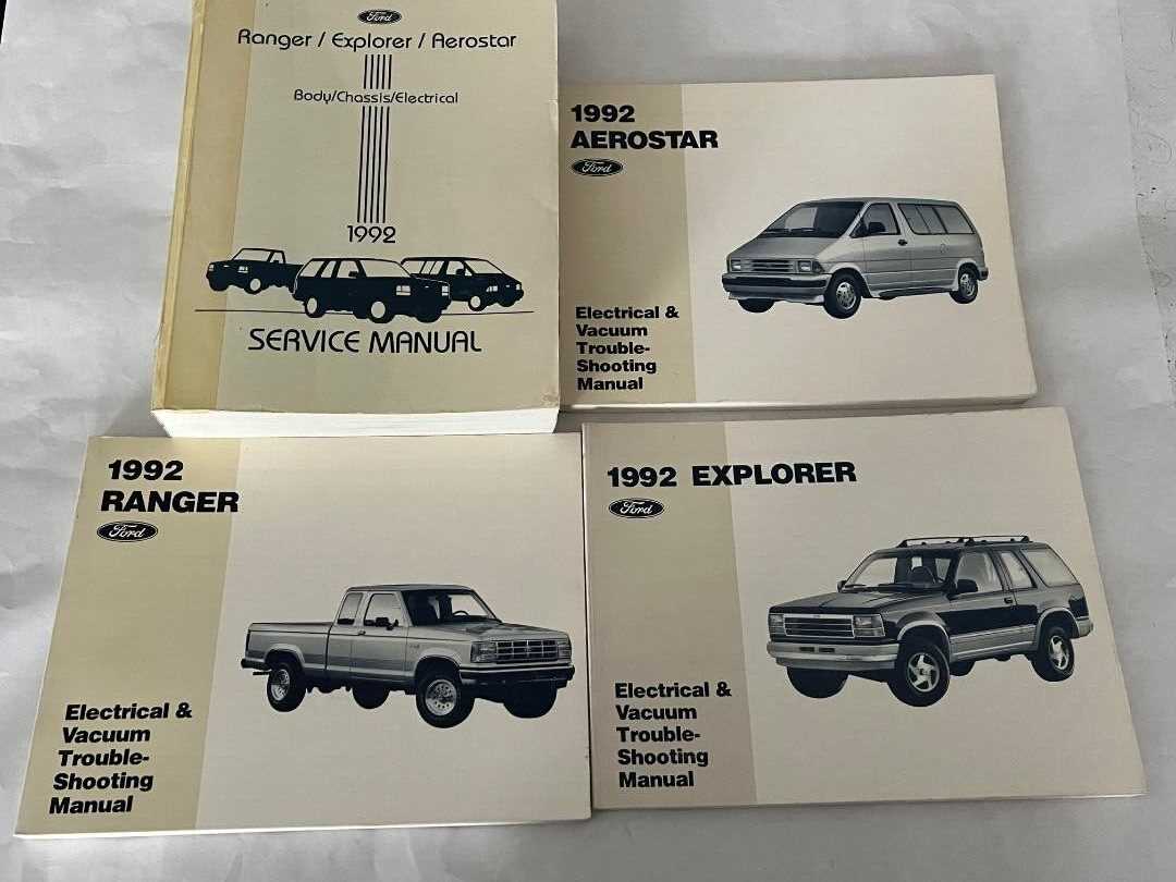 92 ford ranger repair manual