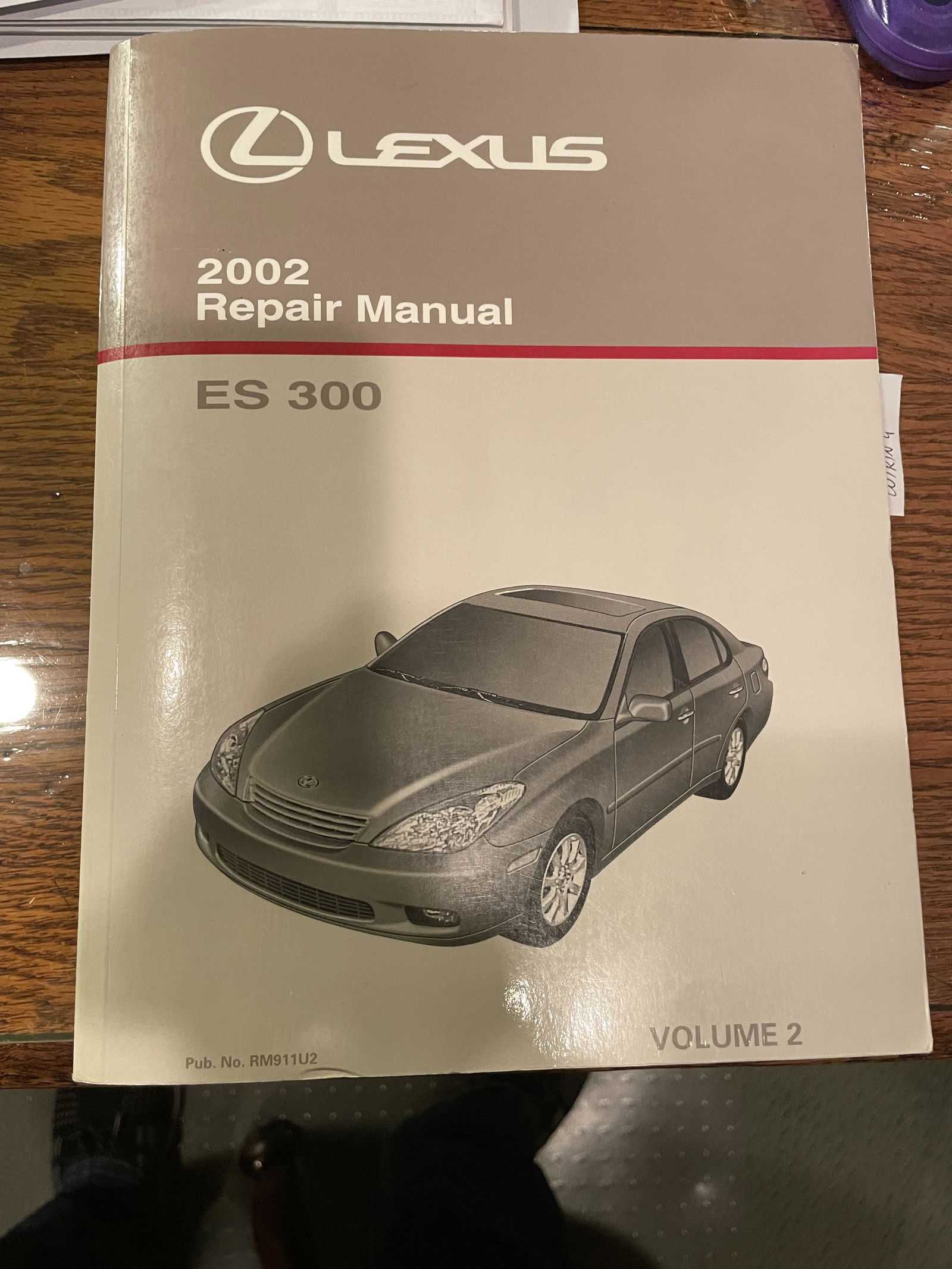 92 lexus es300 repair manual